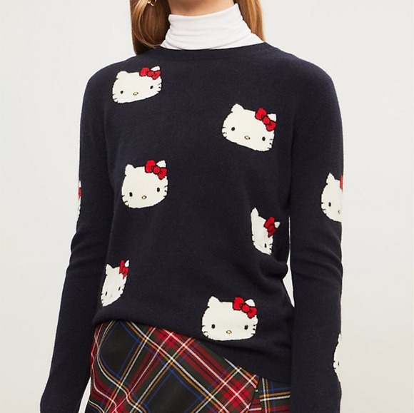 Chinti & Parker Hello Kitty Cashmere Sweater - Picture 2 of 8